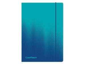 COOLPACK GRADIENT TECZKA NA GUMKĘ A4 OCEAN
