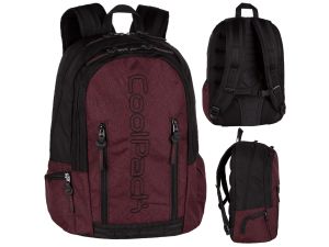 COOLPACK IMPACT PLECAK MŁODZIEŻOWY BURGUND