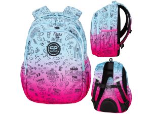 COOLPACK JERRY PLECAK MŁODZIEŻOWY PINK SCRIBBLE