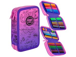 COOLPACK JUMPER 2 PIÓRNIK PODW Z WYP PURPLE SCRIBL