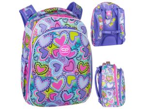 COOLPACK TURTLE PLECAK MŁODZIEŻOWY PASTEL HEART