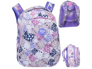 COOLPACK TURTLE PLECAK MŁODZIEŻOWY WHITE BUNNY