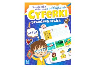 CYFERKI PRZEDSZKOLAKA OD 5 LAT Z NAKLEJKAMI