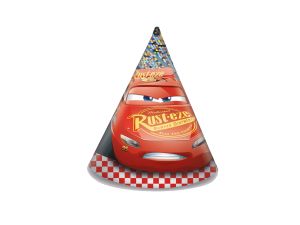 CZAPECZKI PAPIEROWE CARS3 6SZT. GODAN