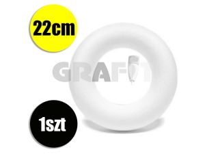 DEKORACYJNE KOŁO STYROPIANOWE 220MM 540-543 A'2
