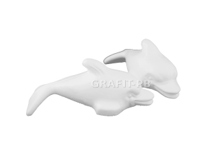 DELFIN MAŁY STYROPIANOWY 170X60MM A'2 540-765 