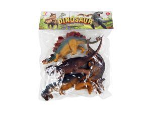 DINOZAURY 4SZT 24CM 2078A