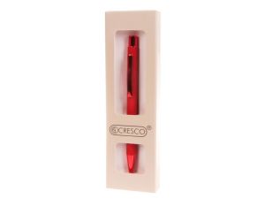 DŁUGOPIS CITY CZERWONY W ETUI CRESCO