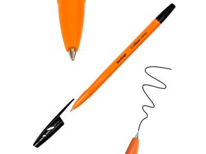 DŁUGOPIS KULKOWY TRIBASE ORANGE CZARNY 0,7MM BERLI