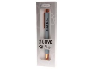 DŁUGOPIS LOVE PETS 1 W ETUI CRESCO