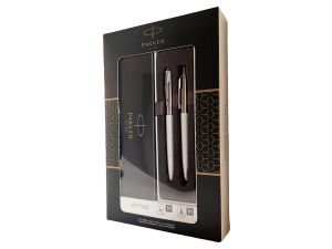 DŁUGOPIS+ PIÓRO JOTTER BIAŁY+ETUI GIFT SET PARKER