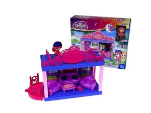 DOMEK PARTEROWY Z WINDĄ LALKA BARBILA 8 CM 60311