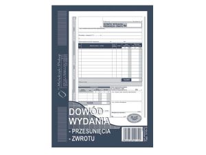 DOWÓD WYDANIA-PRZESUNIĘCIA -ZWROT 316-3