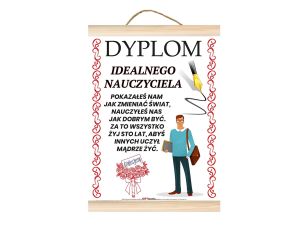 DYPLOM IDEALNEGO NAUCZYCIELA 4678 DIL
