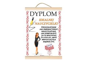 DYPLOM IDEALNEJ NAUCZYCIELKI 4692 DIL
