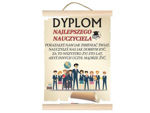 DYPLOM NAJLEPSZEGO NAUCZYCIELA 4661 DIL