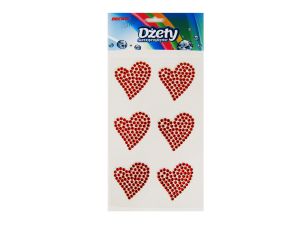 DŻETY DS55 SERDUSZKA CZERWONE 6SZT BREWIS