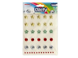 DŻETY SAMOPRZYLEPNE MIX KSZTAŁT  DS64 BREWIS