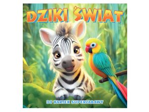 DZIKI ŚWIAT 30 KARTEK SUPERZABAWY MD