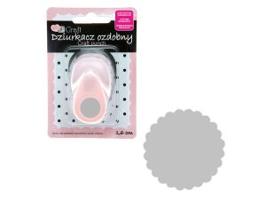 DZIURKACZ OZDOBNY 1,6CM KOŁO Z FALBA.JCDZ-105-109