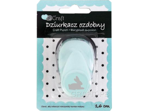 DZIURKACZ OZDOBNY 1,6CM KRÓLIK JCDZ-105-054
