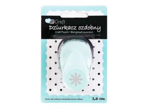 DZIURKACZ OZDOBNY 1,6CM STOKROTKA JCDZ-105-014