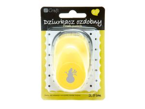 DZIURKACZ OZDOBNY 2,5 CM BAŁWANEK 2 JCDZ-110-136
