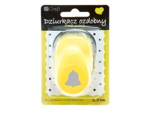 DZIURKACZ OZDOBNY 2,5 CM DZWONEK JCDZ-110-092