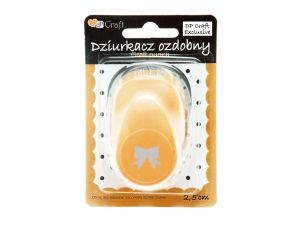 DZIURKACZ OZDOBNY 2,5 CM KOKARDKA JCDZ-110-474