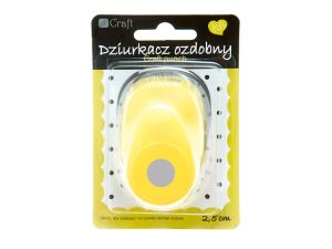 DZIURKACZ OZDOBNY 2,5 CM KOŁO JCDZ-110-115
