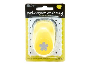 DZIURKACZ OZDOBNY 2,5 CM KWIAT LOTOSU JCDZ-110-237
