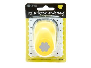 DZIURKACZ OZDOBNY 2,5 CM KWIATEK JCDZ-110-024