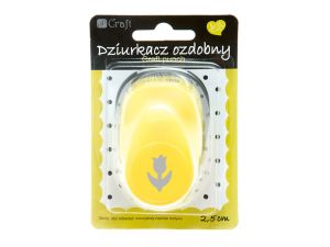 DZIURKACZ OZDOBNY 2,5 CM TULIPAN 2 JCDZ-110-082