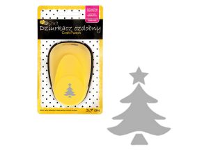 DZIURKACZ OZDOBNY 3,7CM CHOINKA  JCDZ-115-137