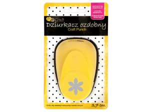 DZIURKACZ OZDOBNY 3,7CM STOKROTKA 2  JCDZ-115-285