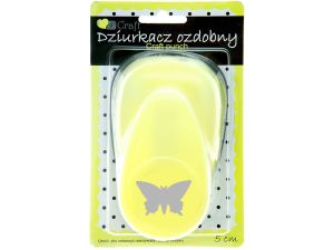 DZIURKACZ OZDOBNY 5CM MOTYL 2 JCDZ-120-038