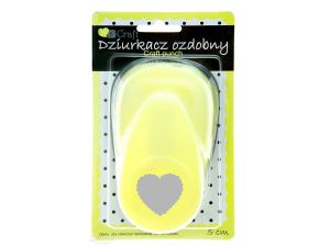 DZIURKACZ OZDOBNY 5CM SERCE FALBANKA JCDZ-120-009