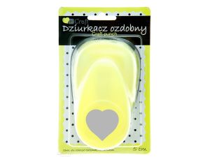 DZIURKACZ OZDOBNY 5CM SERCE JCDZ-120-220