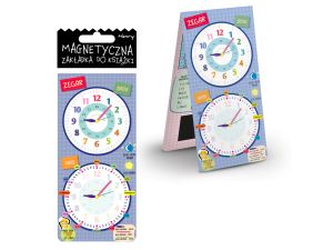 EDUKACYJNA ZAKŁADKA MAGNETYCZNA ZEGAR HENRY