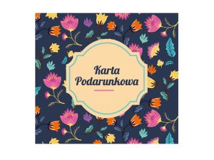 ETUI KARTA PODARUNKOWA KWIATY HENRY