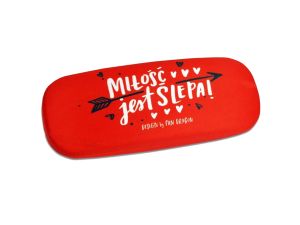 ETUI NA OKULARY MIŁOŚĆ JEST ŚLEPA DRAGON