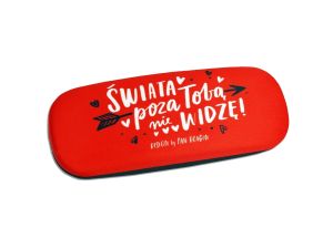 ETUI NA OKULARY ŚWIATA NIE WIDZĘ DRAGON