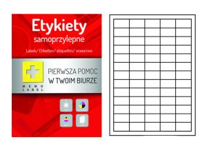 ETYKIETY A4 38X21,2 A'100 EYA-1A-A06ML