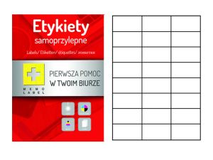 ETYKIETY A4 70X37 A'100 EYA-1A-A07ML