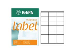 ETYKIETY CONTI LABEL 80G/MM2 70X41 BIAŁE