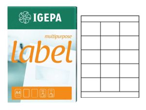 ETYKIETY CONTI LABEL 80G/MM2 70X50,8 BIAŁE