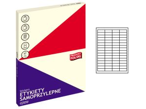 ETYKIETY SAMOPRZYLEPNE 002 48,5X16,9/64 GRAND 