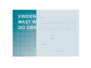 EWID MASY DO OBR OPAKOWAŃ A4 S-220-1