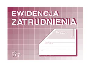 EWIDENCJA ZATRUDNIENIA R07