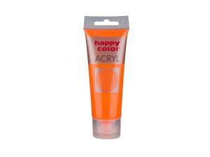 FARBA AKRYLOWA 75 ML POMARAŃCZ.FLUO HAPPY COLOR